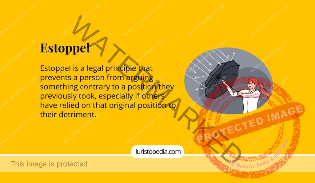 Estoppel Legal Definition, Types of Estoppel, Reliance and Detriment