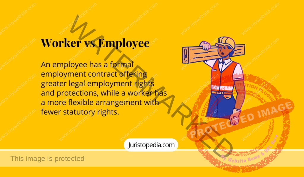 Worker vs Employee - who is an employee and worker - worker rights - employee rights - employment law - labour law