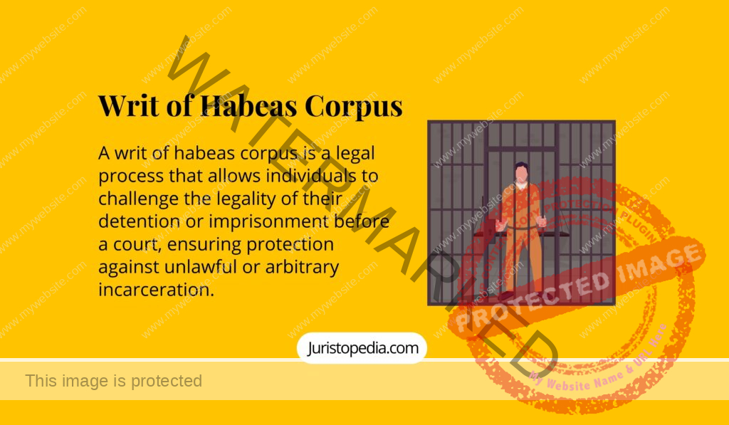 Writ of Habeas Corpus - detain - false imprisonment