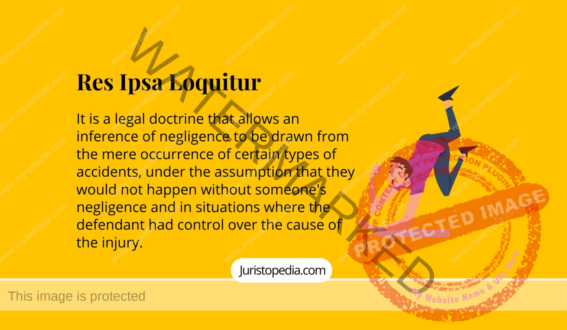 Res Ipsa Loquitur - personal injury - tort - negligence - liability