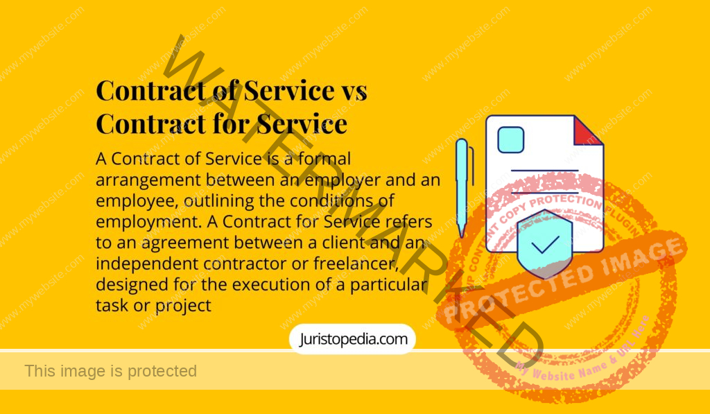 Contract of Service vs Contract for Service - service contract meaning - employment contract definition