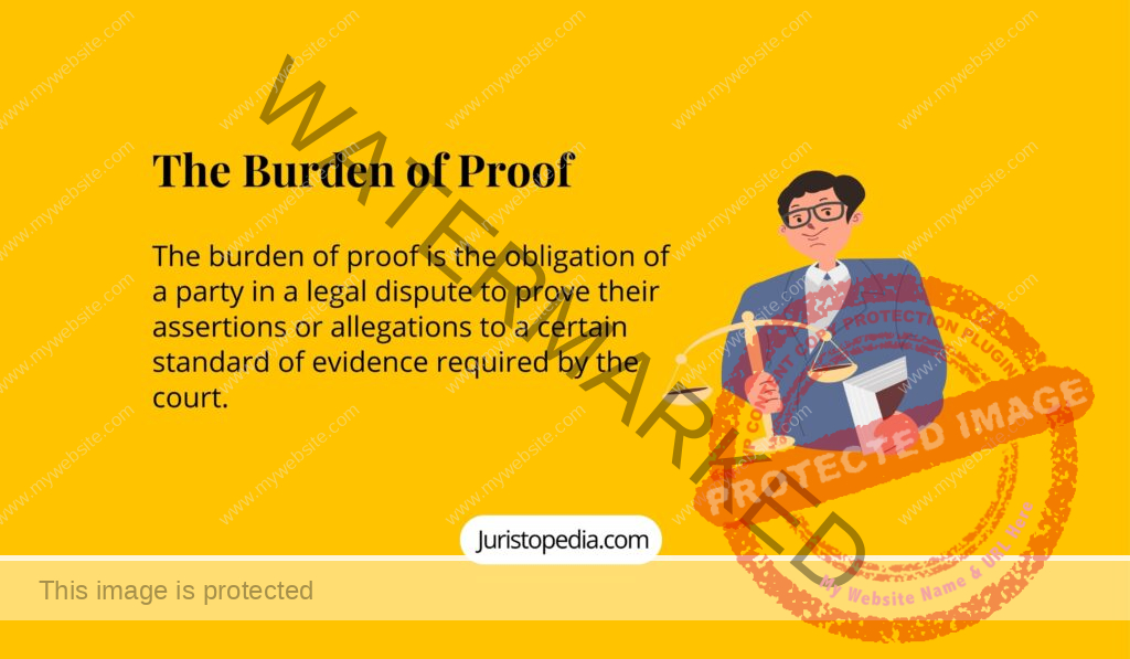 burden of proof legal definition