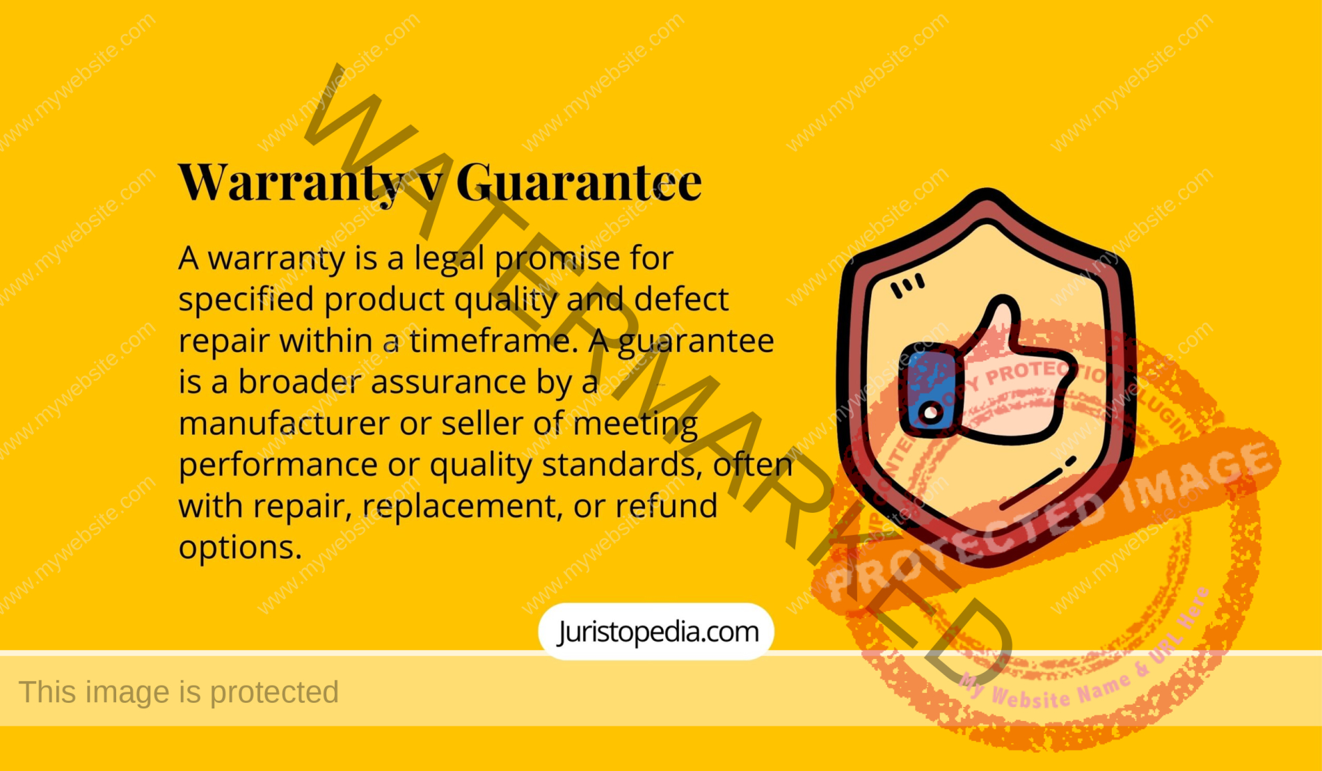 Warranty v Guarantee - product liability - defect - repair - quality standards - personal injury - breach of warranty